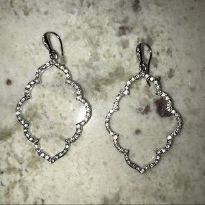 Gorgeous designer-inspired crystal earrings!